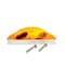 Truck-Lite Signal-Stat, Incandescent, Yellow Oval, 1 Bulb, Auxiliary Turn Signal, 2 Screw, Female Ta-1415, 12V 4093A - alternate 3